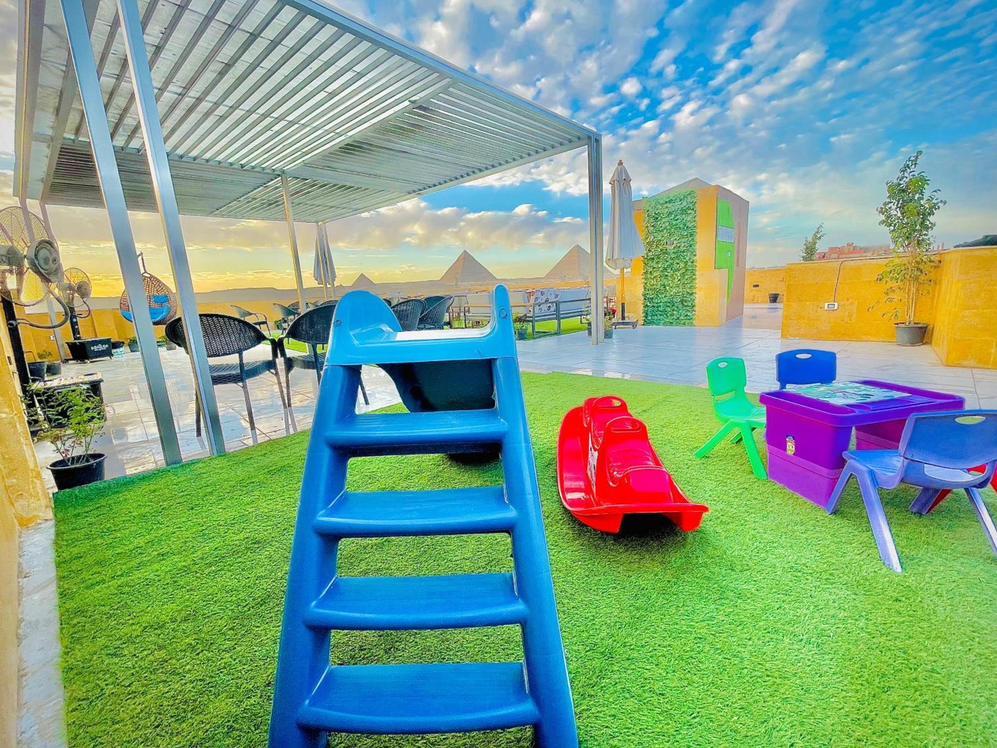 Palm Pyramids View Hotel Kafrat al Jabal Exterior photo